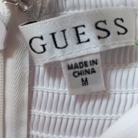 Guess Karida cap-sleeve flared dress with pockets. - Picture 4 of 5